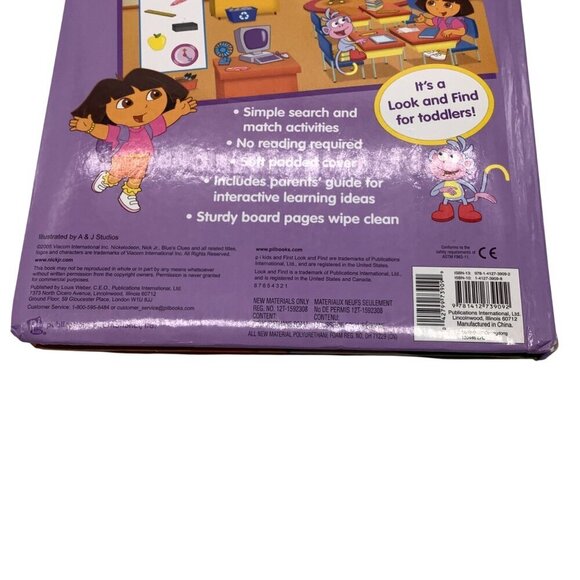 Nick Jr. Dora The Explorer "When I Grow Up" First Look & Find Childrens Book 200 - Picture 12 of 14